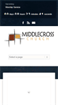 Mobile Screenshot of middlecrosschurch.org